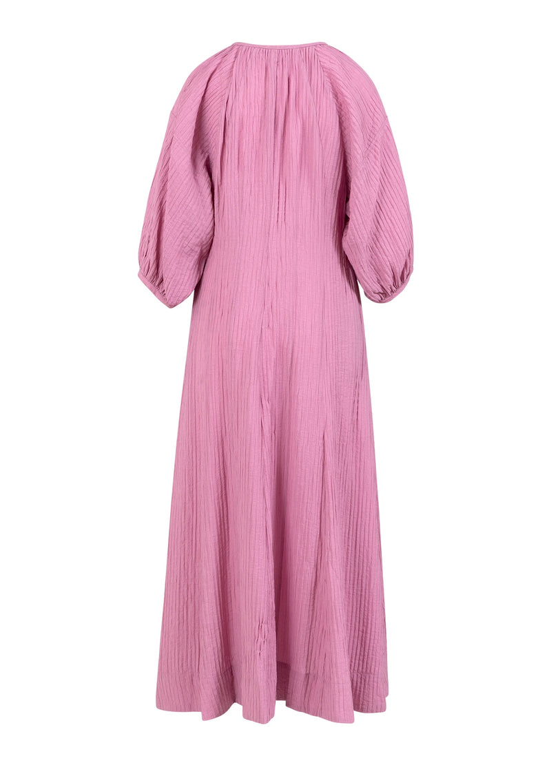 Coster Copenhagen JURK MET MOUWDETAILS Dress Magenta - 861
