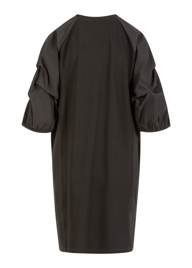 Coster Copenhagen JURK MET POFMOUWEN Dress Black - 100