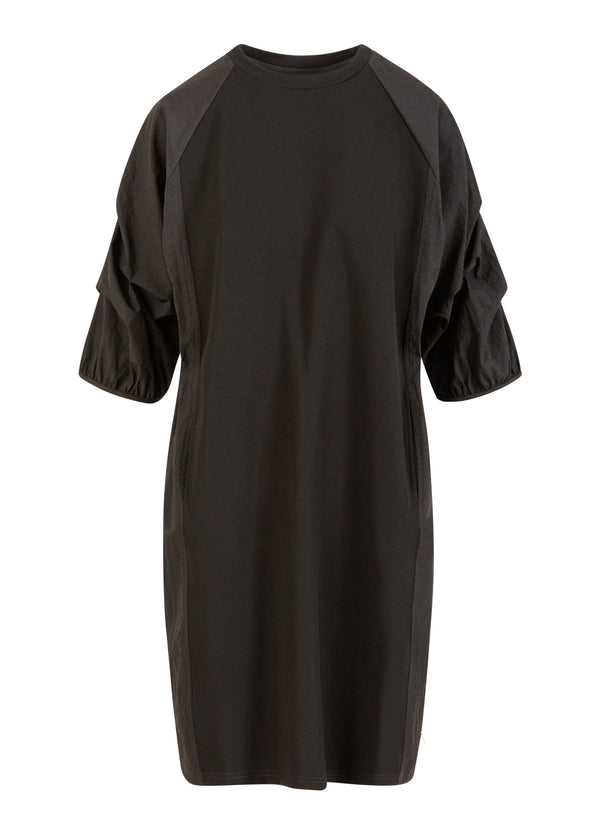 Coster Copenhagen JURK MET POFMOUWEN Dress Black - 100