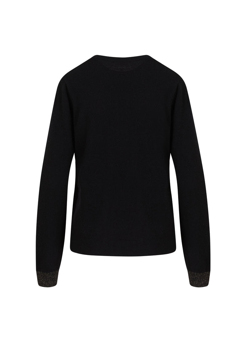 Coster Copenhagen KASHMIR TRUI Knitwear Black - 100