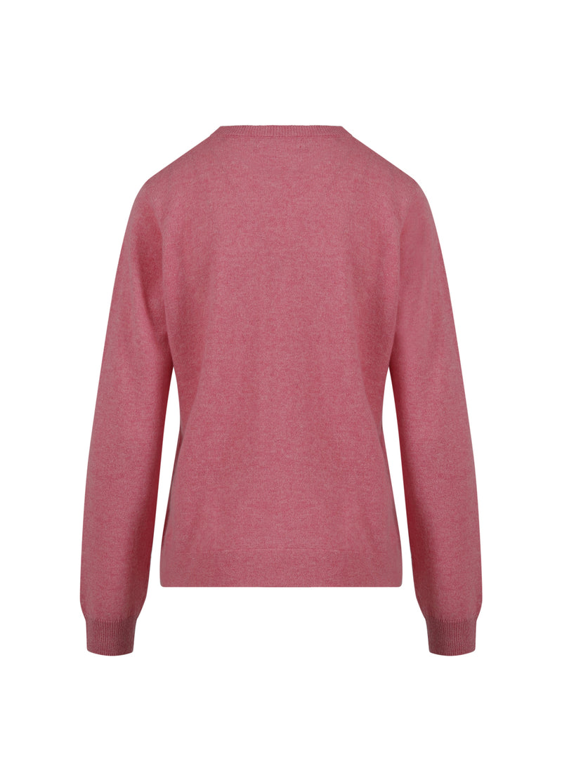 Coster Copenhagen KASHMIR TRUI Knitwear Exotic pink - 696