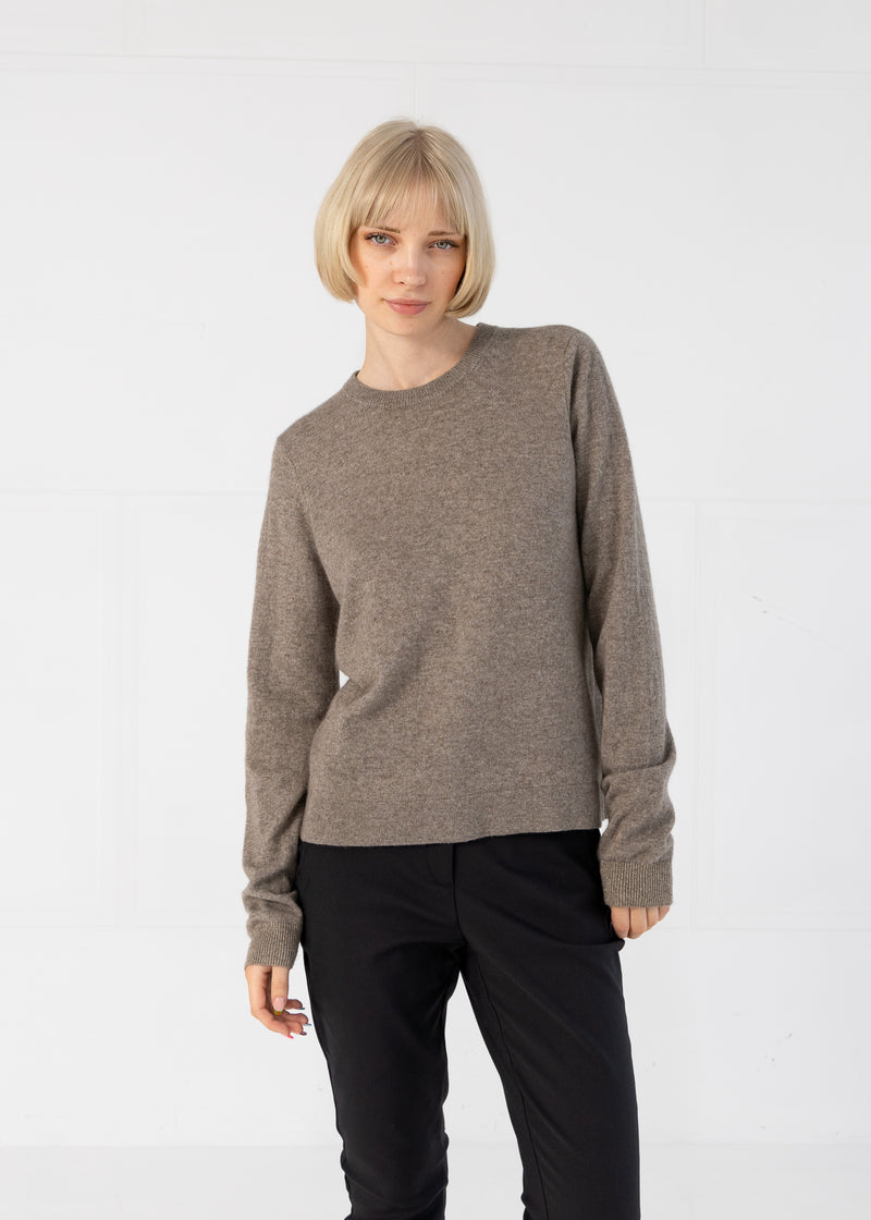 Coster Copenhagen KASHMIR TRUI Knitwear Hazel - 319