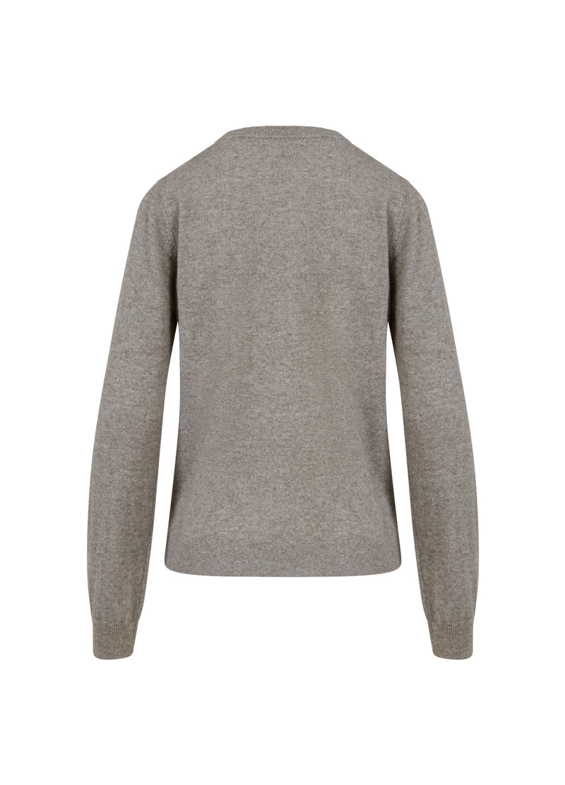 Coster Copenhagen KASHMIR TRUI Knitwear Hazel - 319