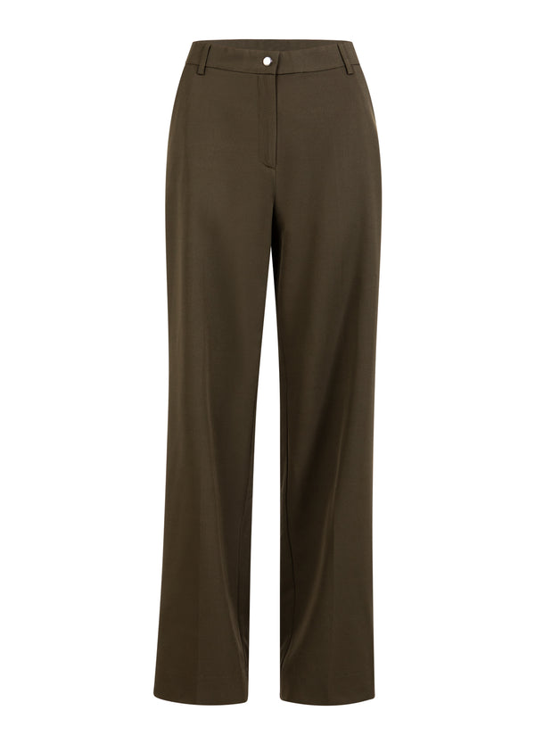 Coster Copenhagen KLASSIEKE BROEK - PETRA PASVORM Pants Hunter Green - 486
