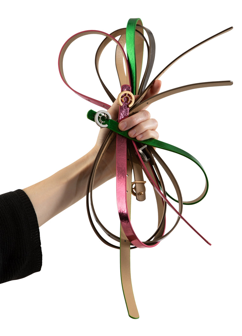 Coster Copenhagen KLEINE LOGO RIEM Accessories Rose metallic - 630