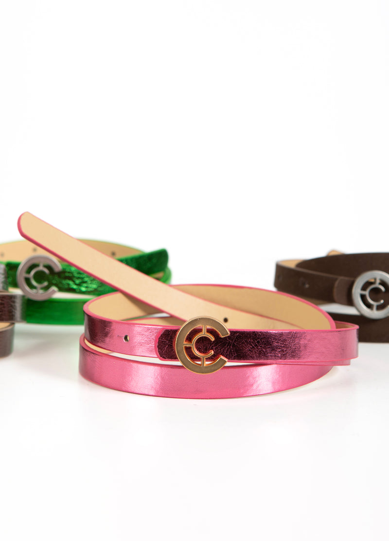 Coster Copenhagen KLEINE LOGO RIEM Accessories Rose metallic - 630