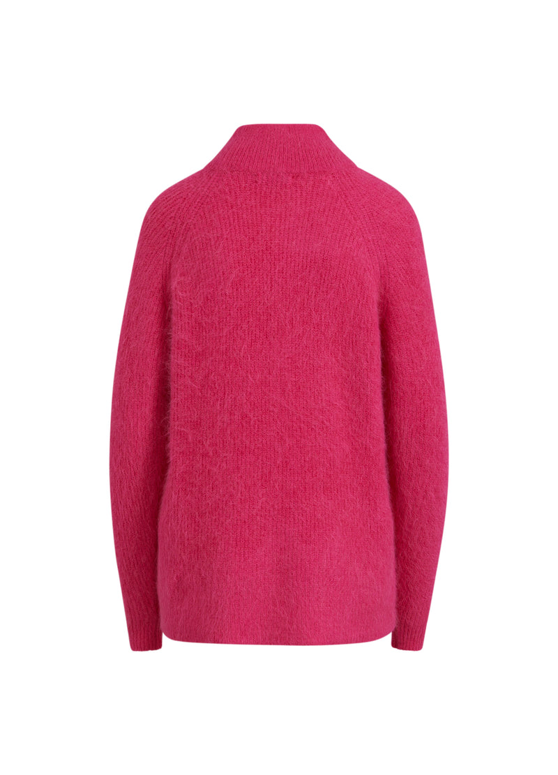 Coster Copenhagen  KNIT WITH HIGH NECK Knitwear Bright sunrise - 679