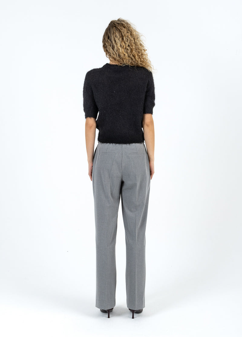 Coster Copenhagen KORTE MOUW GEBREID IN ALPACA Knitwear Black - 100