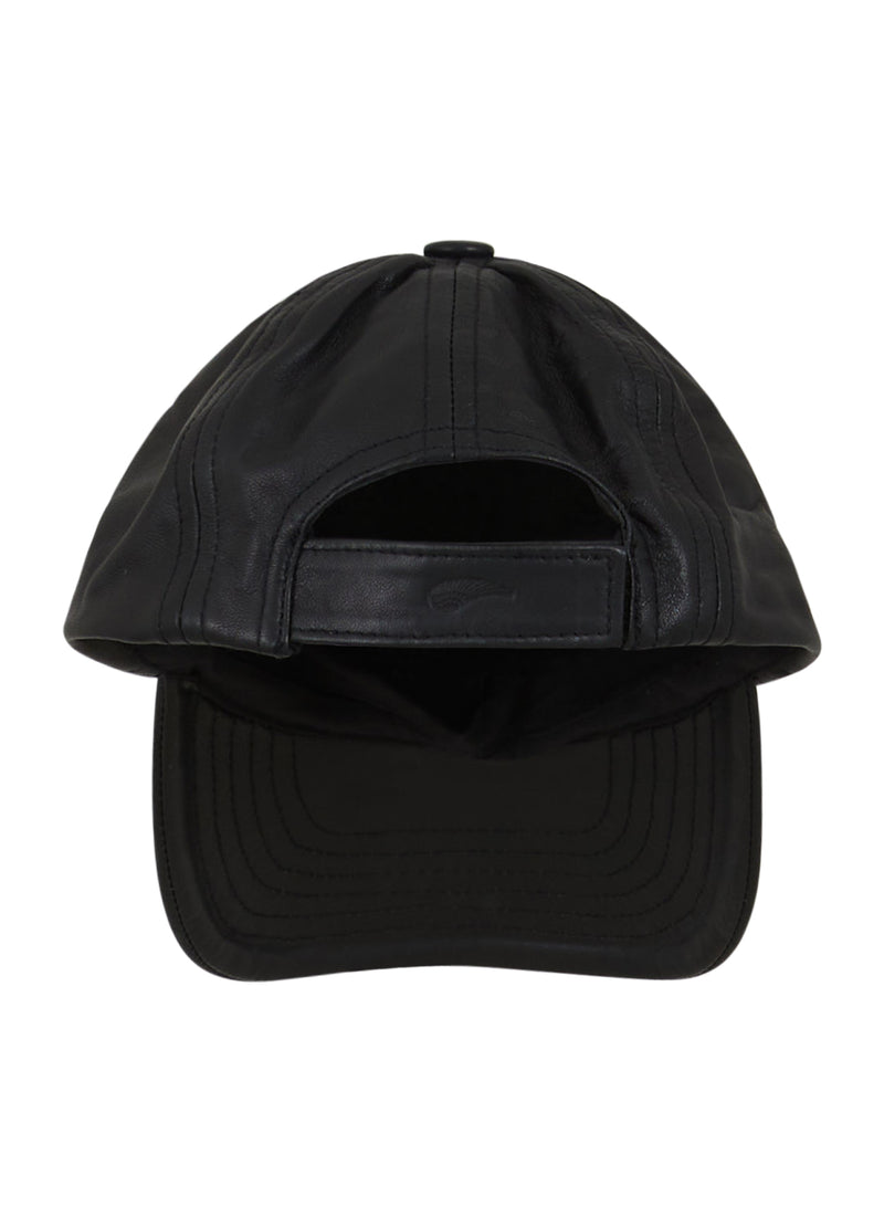 Coster Copenhagen  LEATHER CAP Accessories Black - 100