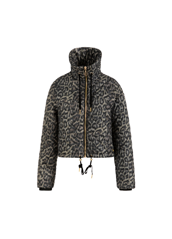 Coster Copenhagen LEO GEVOERDE JAS Outerwear Leo print - 919