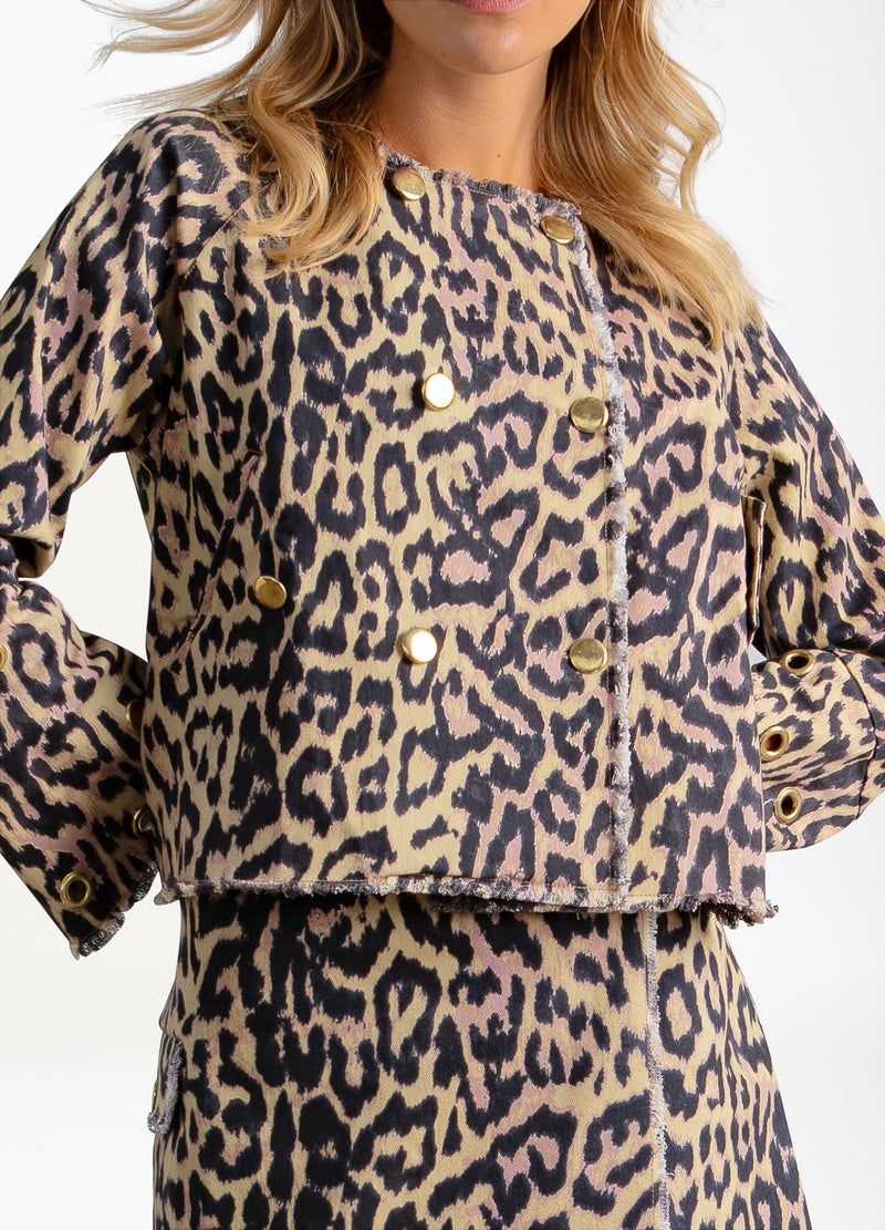 Coster Copenhagen LEO JAS Outerwear Big leo print - 987