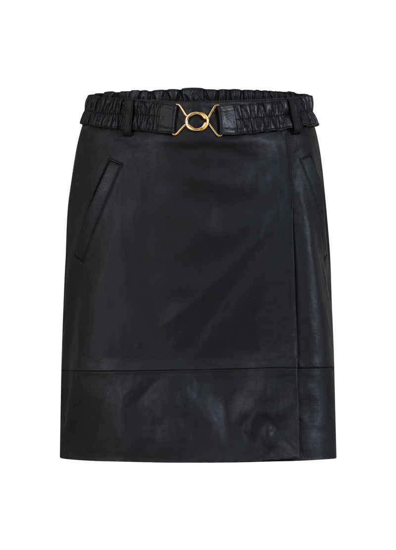 Coster Copenhagen LEREN ROK Skirt Black - 100