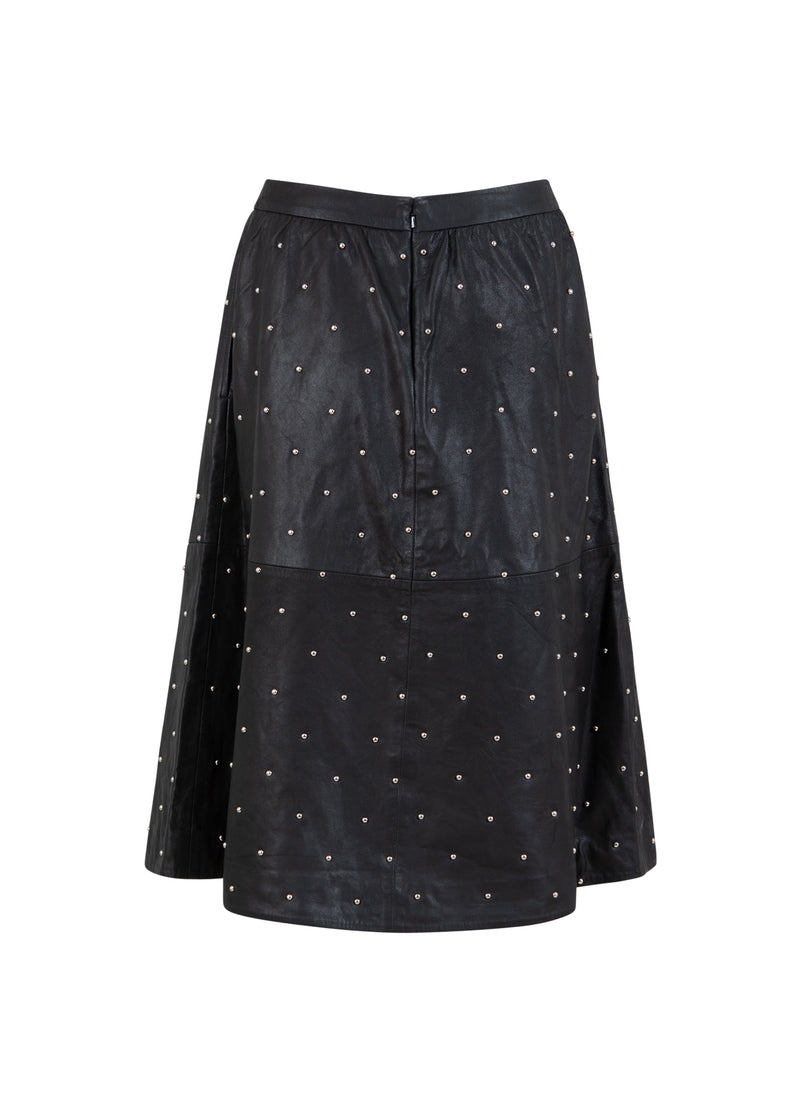 Coster Copenhagen LEREN ROK Skirt Black - 100