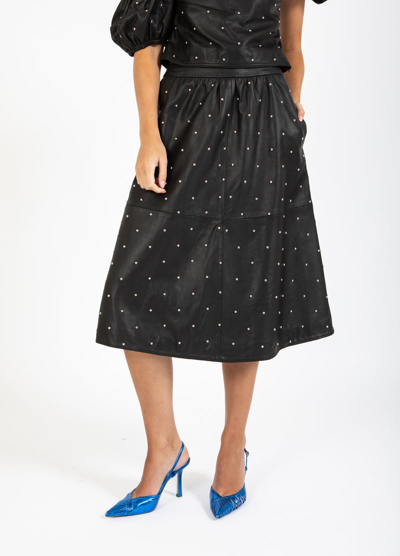 Coster Copenhagen LEREN ROK Skirt Black - 100