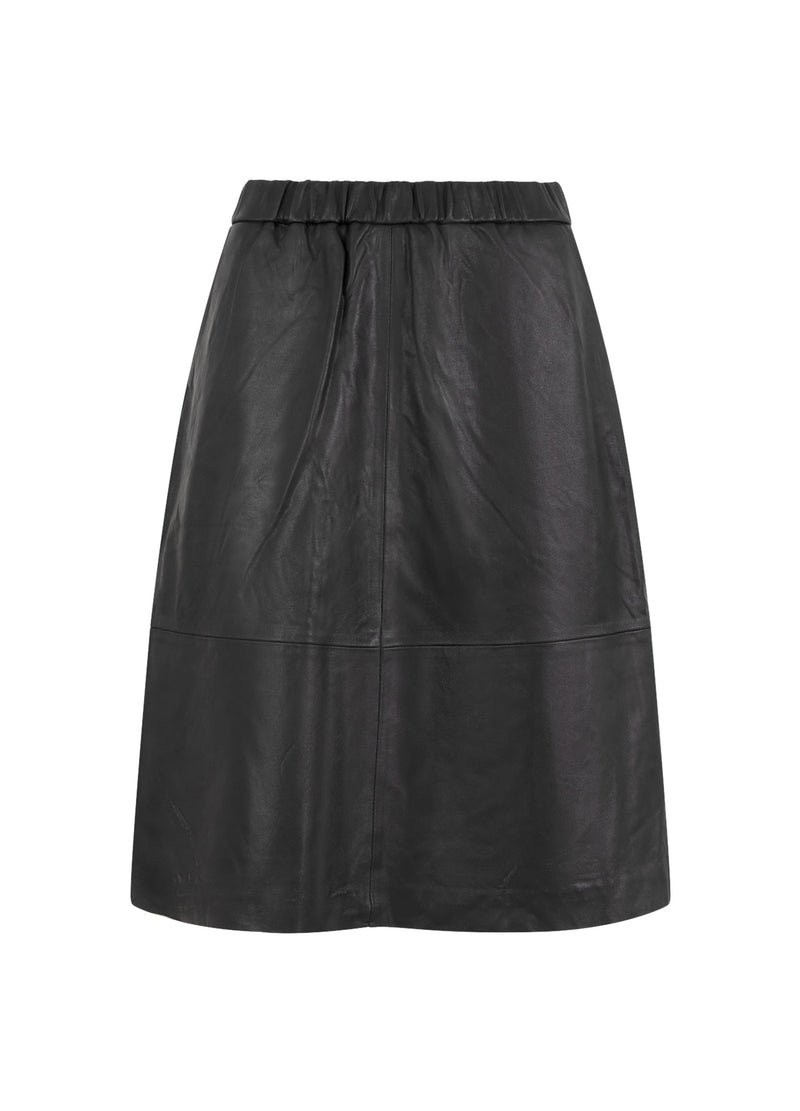 Coster Copenhagen LEREN ROK Skirt Black - 100