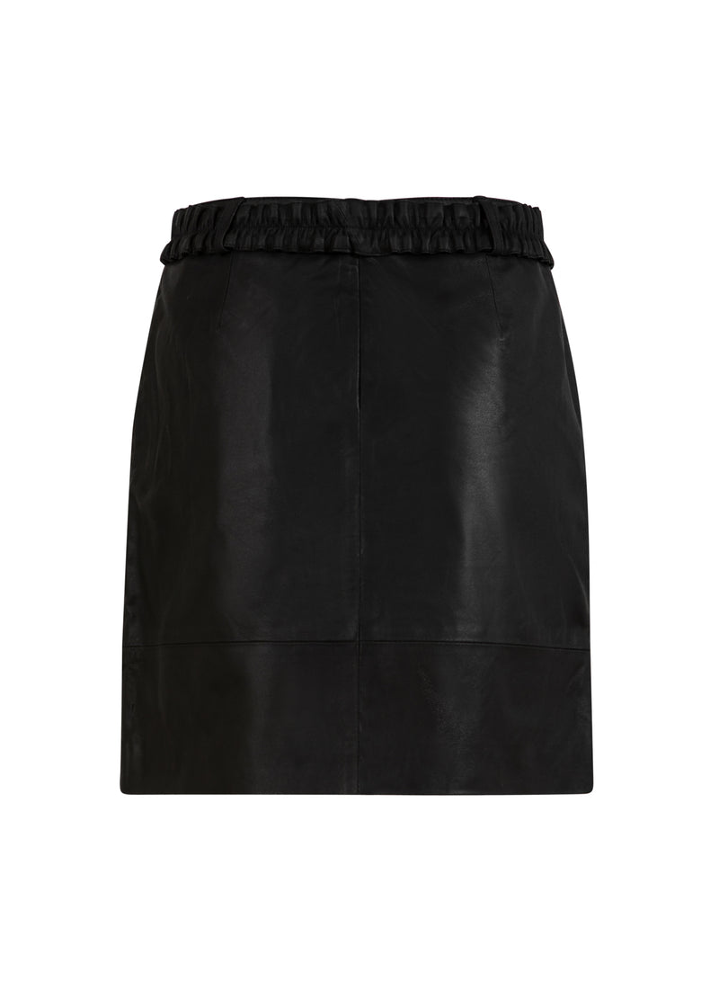 Coster Copenhagen LEREN ROK Skirt Black - 100