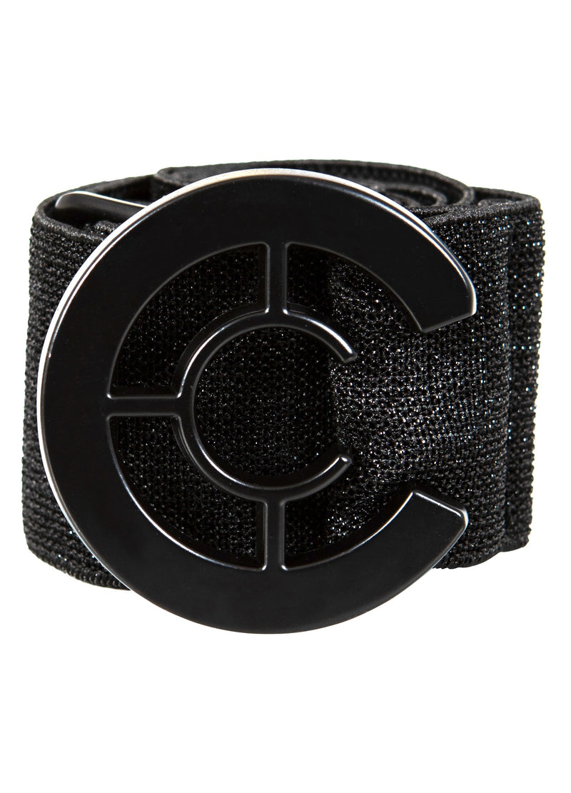 Coster Copenhagen LOGO ELASTISCHE RIEM Accessories Black lurex - 100