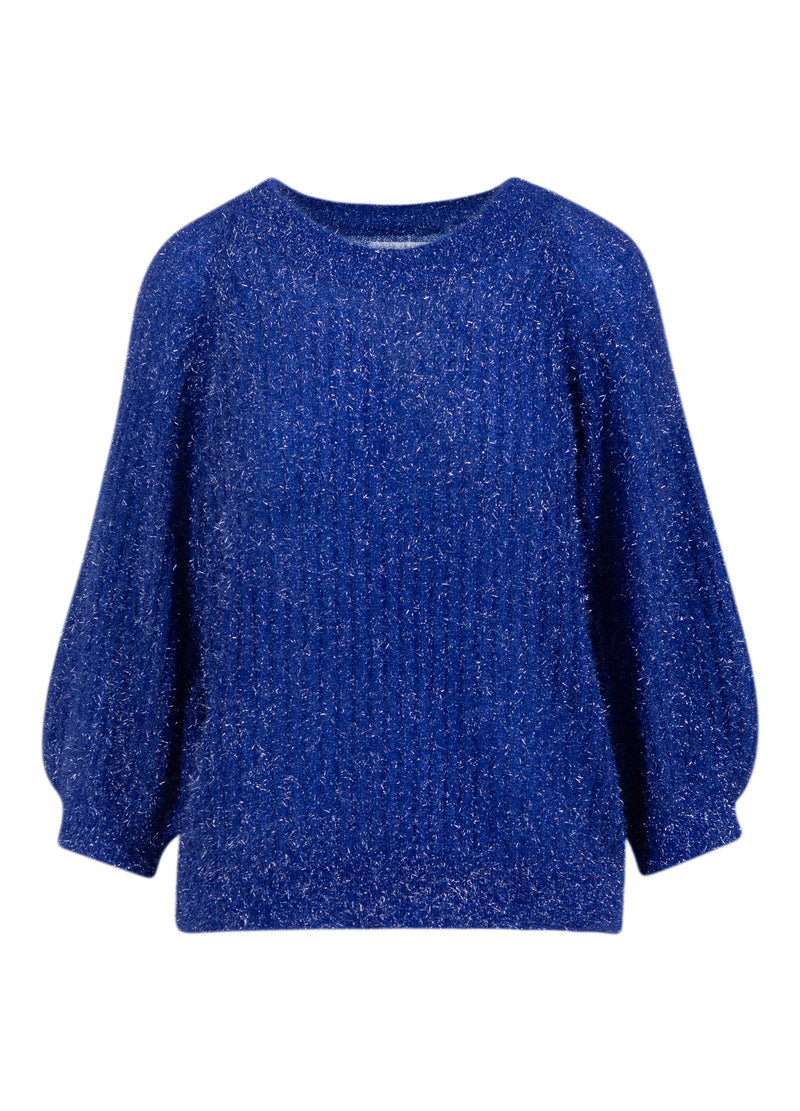 Coster Copenhagen LUREX GEBREID Knitwear Rich blue - 583