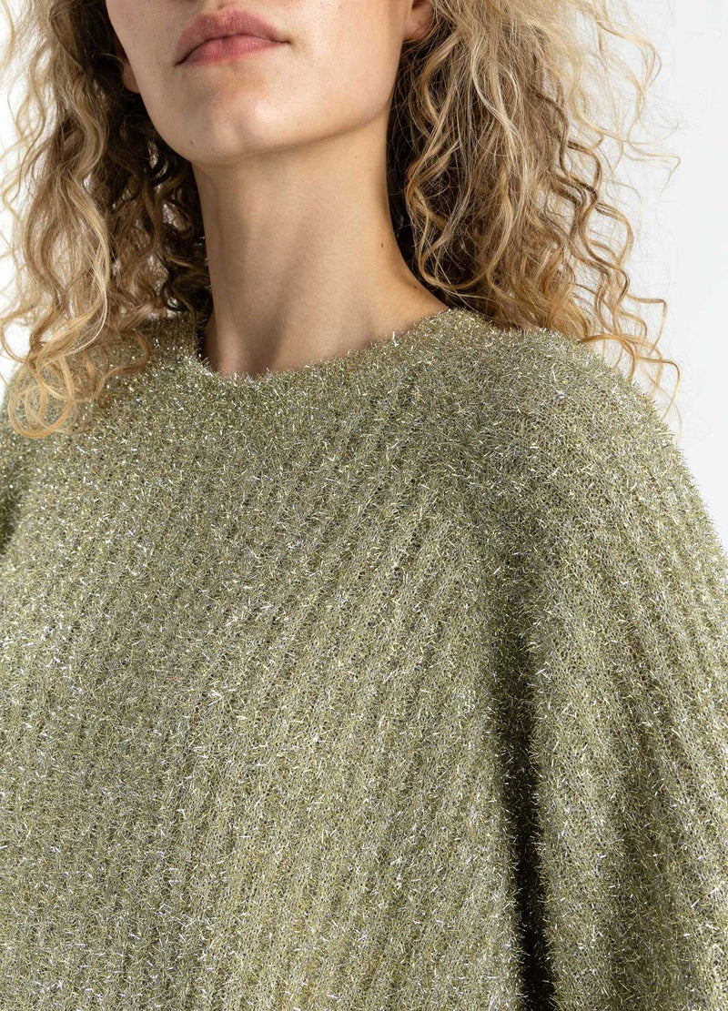 Coster Copenhagen LUREX GEBREID Knitwear Champagne - 299