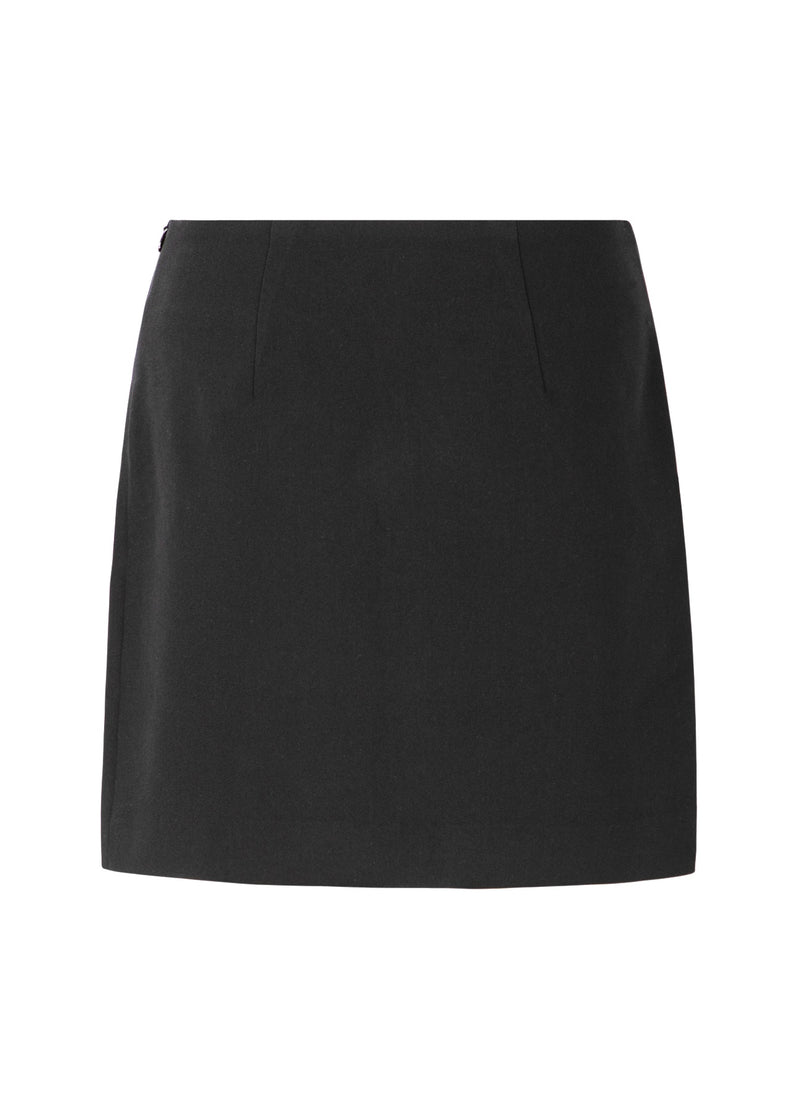 Coster Copenhagen MINIROK MET BLOEMEN Skirt Black - 100