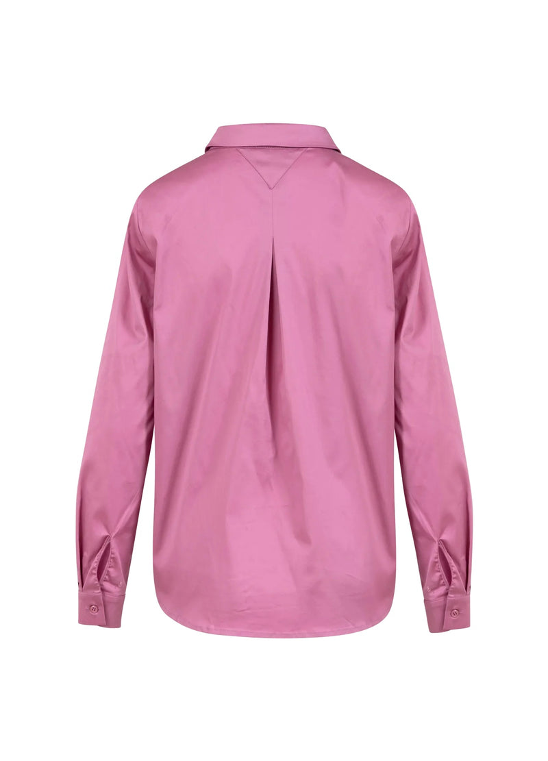 Coster Copenhagen NAUWSLUITEND KLASSIEK OVERHEMD Shirt/Blouse Magenta - 861