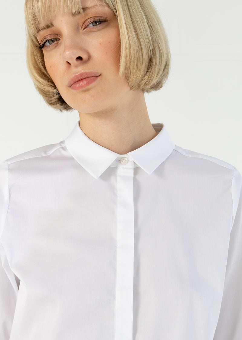 Coster Copenhagen NAUWSLUITEND KLASSIEK OVERHEMD Shirt/Blouse White - 200