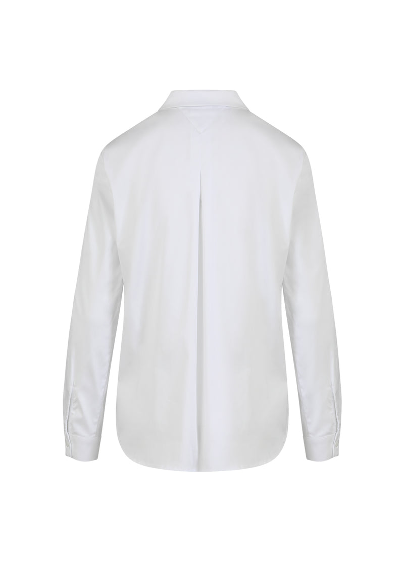 Coster Copenhagen NAUWSLUITEND KLASSIEK OVERHEMD Shirt/Blouse White - 200