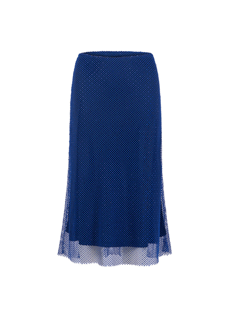 Coster Copenhagen NET ROK Skirt Rich blue - 583