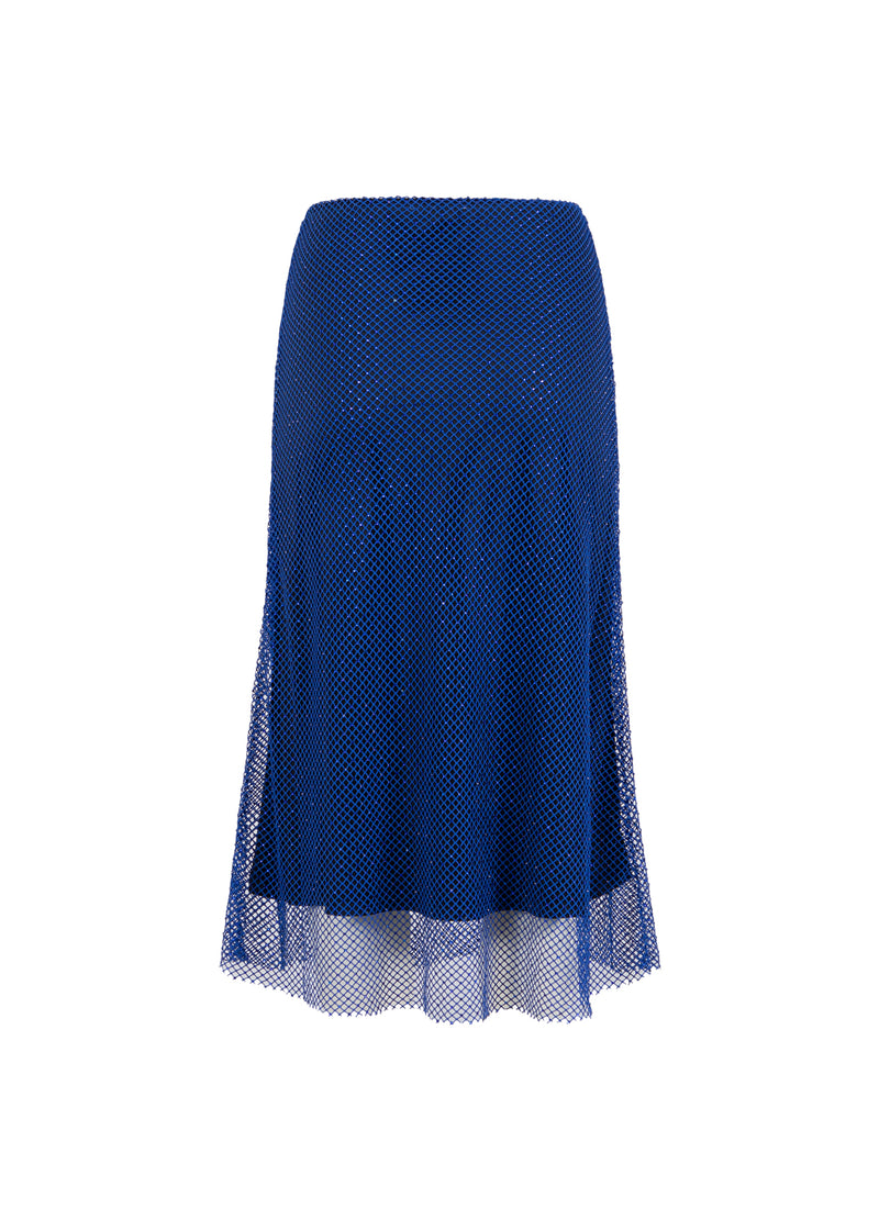 Coster Copenhagen NET ROK Skirt Rich blue - 583