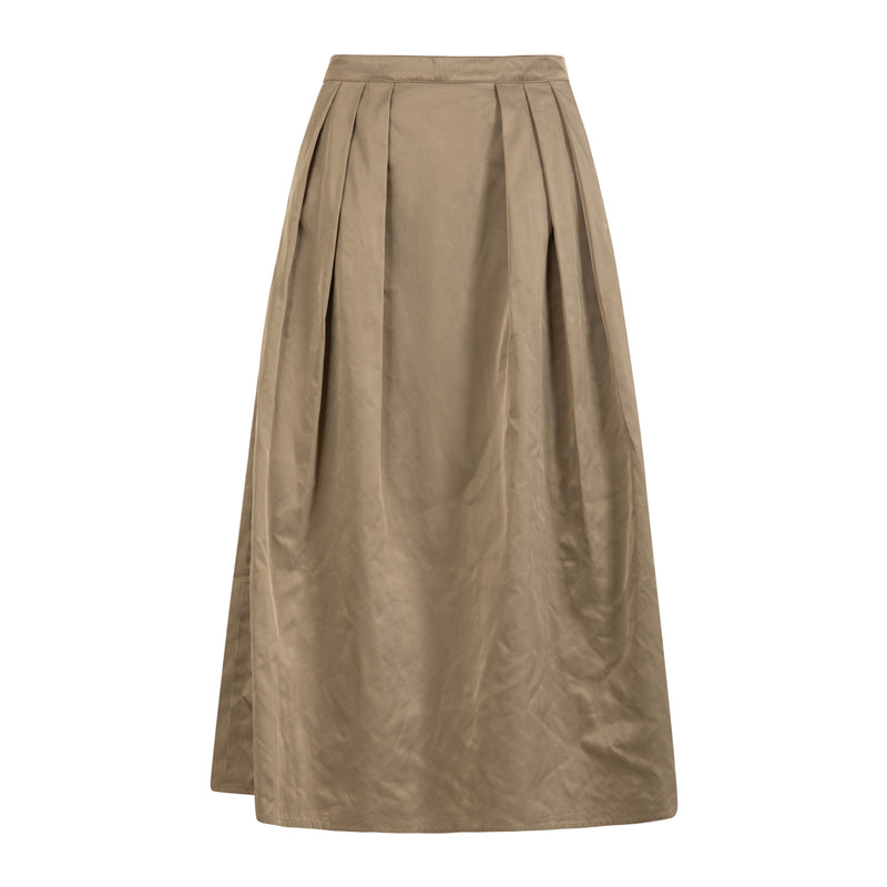 Coster Copenhagen NYLON ROK Skirt Taupe sand - 393