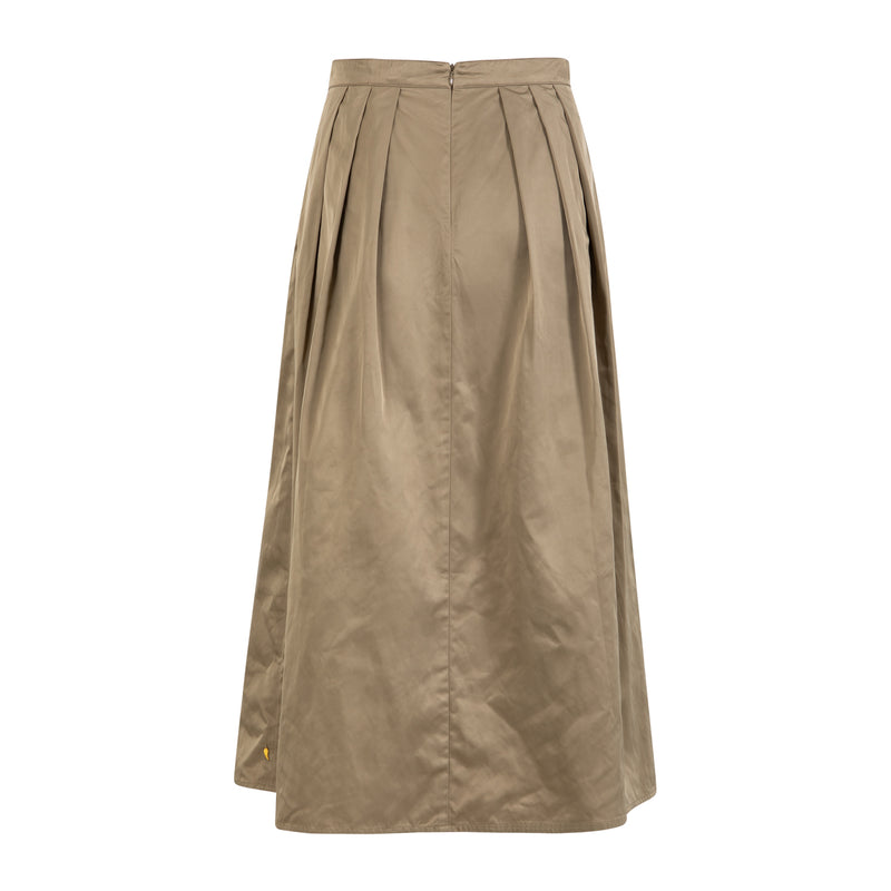 Coster Copenhagen NYLON ROK Skirt Taupe sand - 393