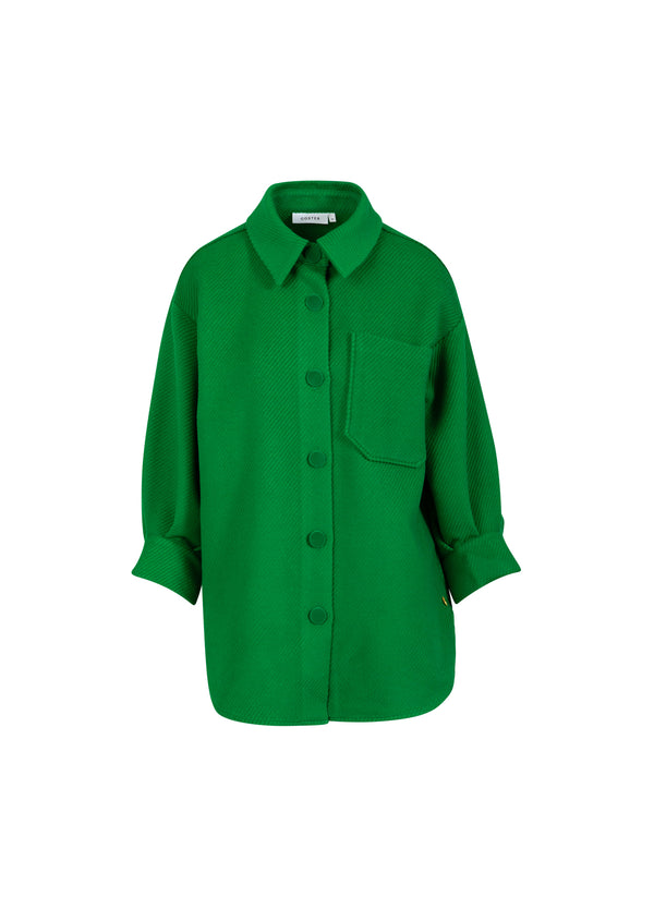 Coster Copenhagen OVERSIZED CORDUROY JACKET Outerwear Lush green - 444
