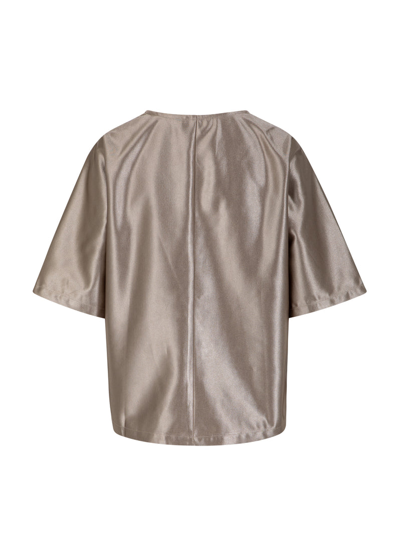 Coster Copenhagen OVERSIZED GLINSTER T-SHIRT Shirt/Blouse Champagne - 299