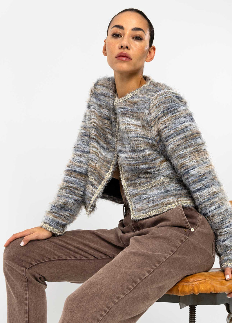 Coster Copenhagen PLUIZIGE JAS Blazer Mix - 999
