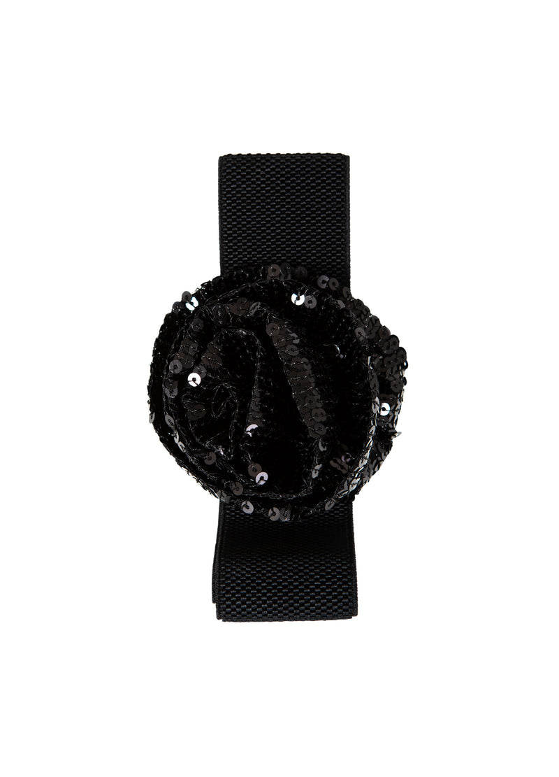 Coster Copenhagen RIEM MET PAILLETTENBLOEM Accessories Black - 100