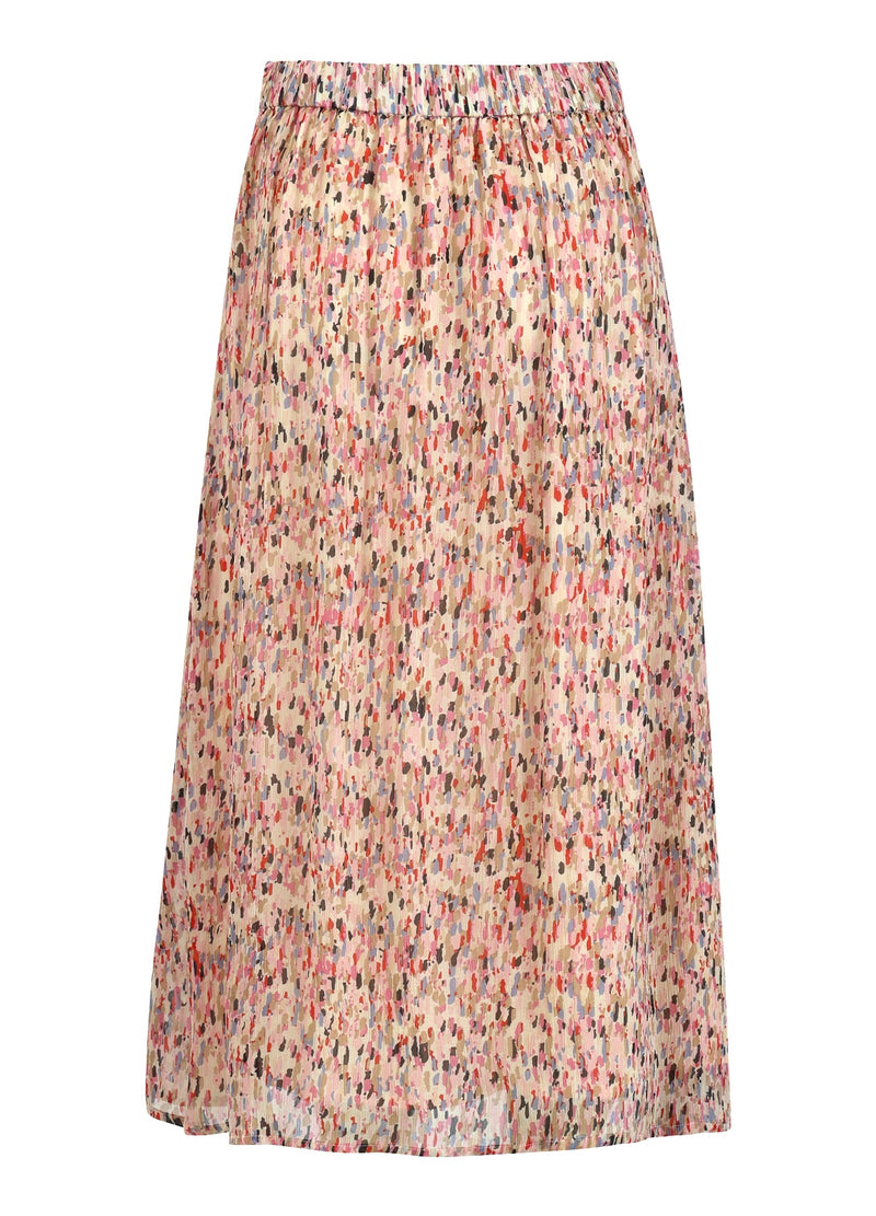 Coster Copenhagen ROK IN MEERKLEURIGE SPETTERPRINT Skirt Multi splash print - 974