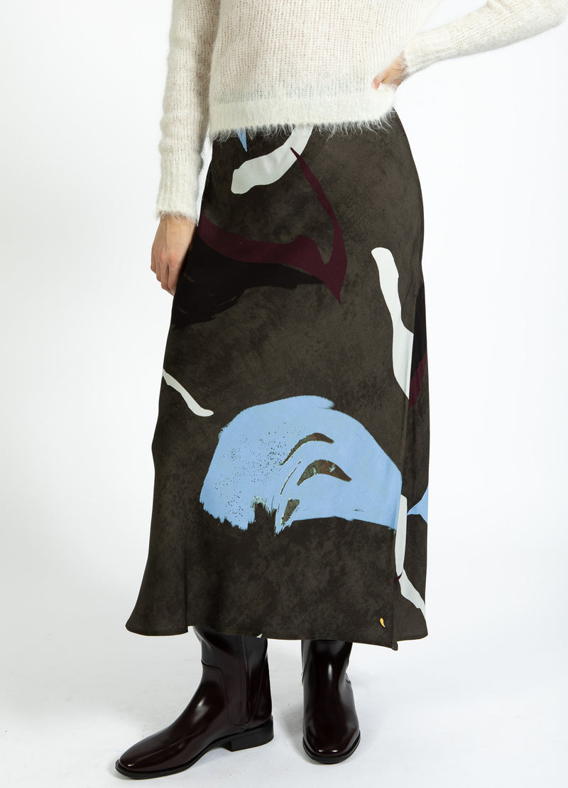 Coster Copenhagen ROK IN SCHADUW GRAFISCHE PRINT Skirt