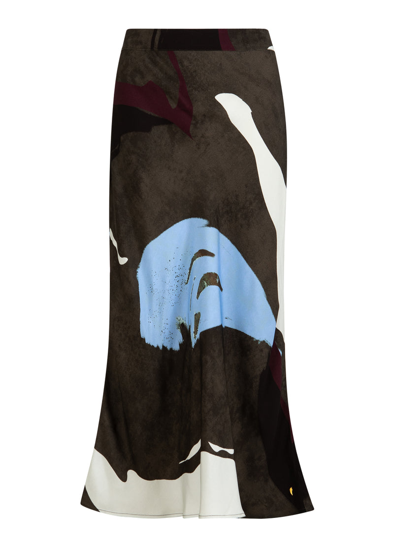 Coster Copenhagen ROK IN SCHADUW GRAFISCHE PRINT Skirt Shadow graphic print - 955