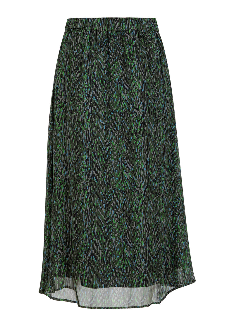 Coster Copenhagen ROK IN VUURSTORMPRINT Skirt