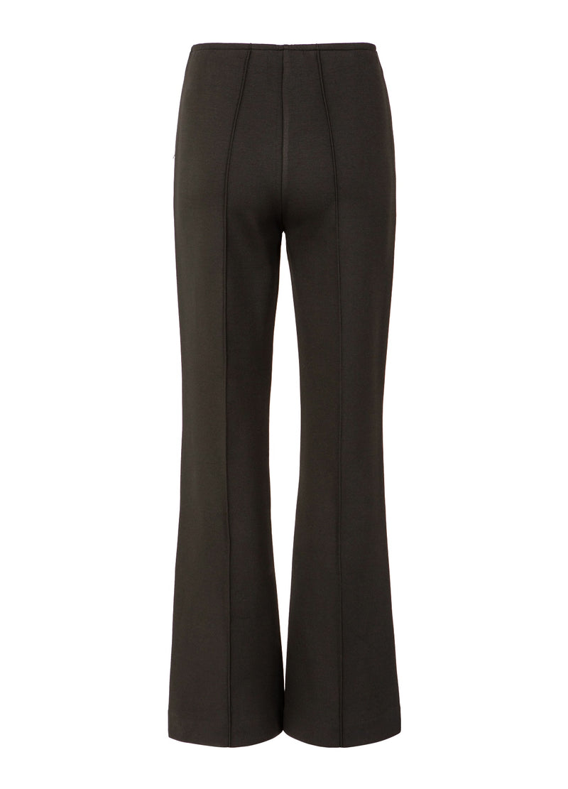 Coster Copenhagen SCUBA BROEK - MYNTE PASVORM Pants Black - 100