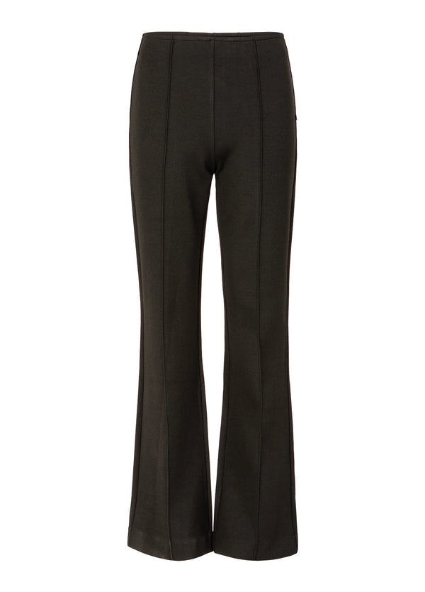 Coster Copenhagen SCUBA BROEK - MYNTE PASVORM Pants Black - 100