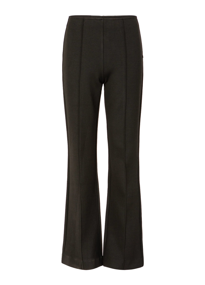Coster Copenhagen SCUBA BROEK - MYNTE PASVORM Pants Black - 100