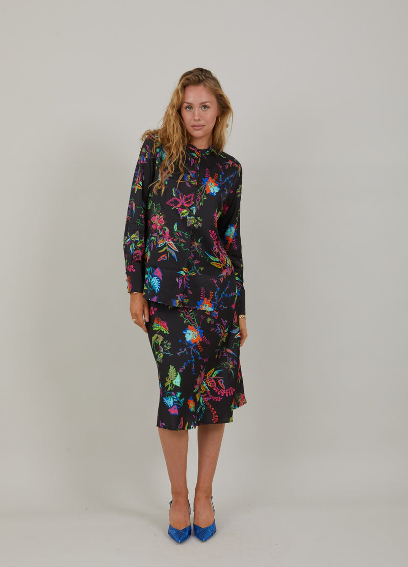 Coster Copenhagen SHIRT IN GLOW PRINT Shirt/Blouse Glow print - 921
