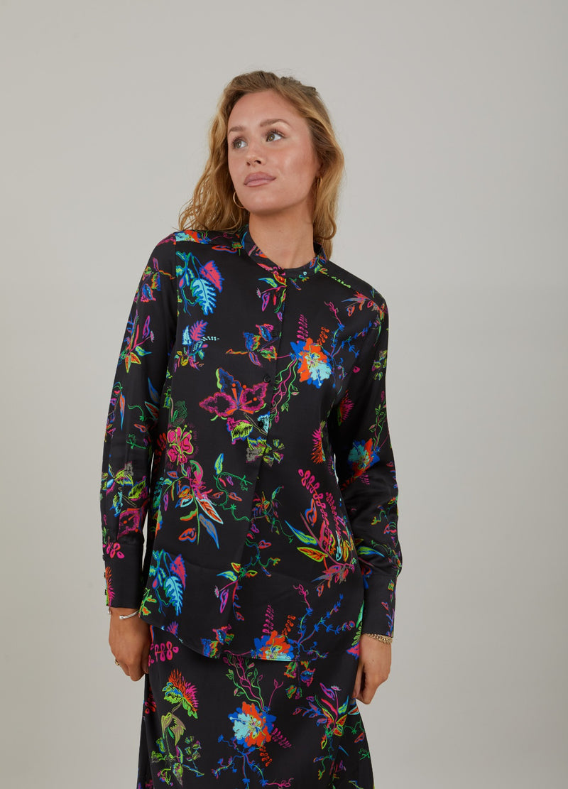 Coster Copenhagen SHIRT IN GLOW PRINT Shirt/Blouse Glow print - 921