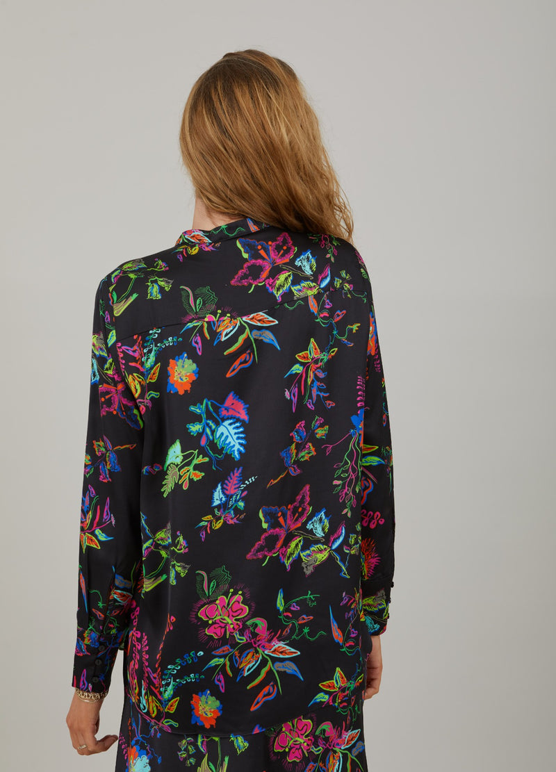 Coster Copenhagen SHIRT IN GLOW PRINT Shirt/Blouse Glow print - 921