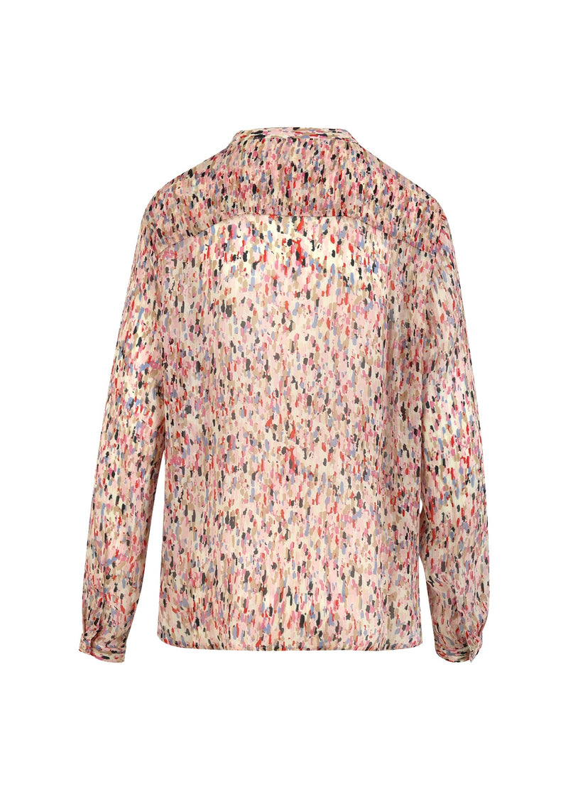 Coster Copenhagen SHIRT IN MEERKLEURIGE SPATTENPRINT Shirt/Blouse Multi splash print - 974