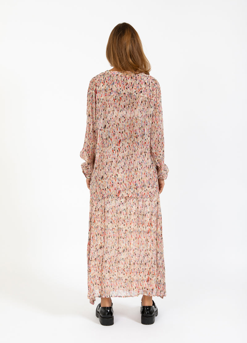 Coster Copenhagen SHIRT IN MEERKLEURIGE SPATTENPRINT Shirt/Blouse Multi splash print - 974