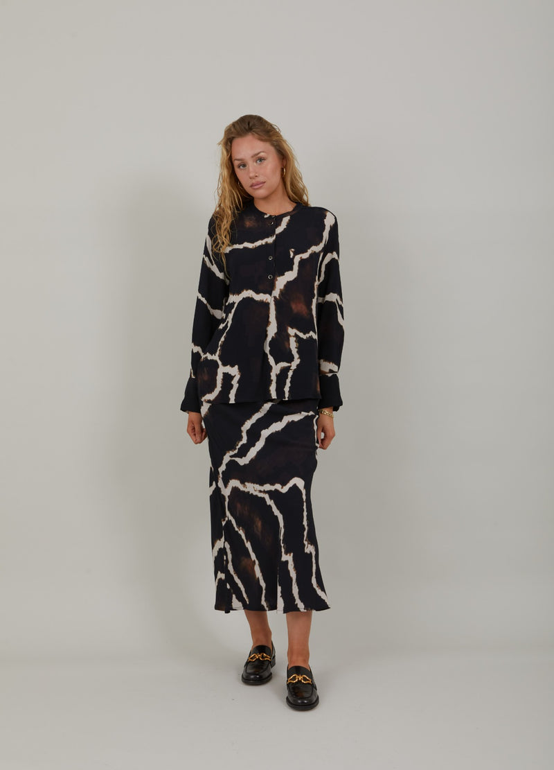 Coster Copenhagen  SHIRT IN NIGHT CLOUDS PRINT Shirt/Blouse Night clouds print - 924