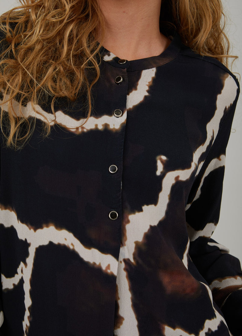 Coster Copenhagen  SHIRT IN NIGHT CLOUDS PRINT Shirt/Blouse Night clouds print - 924