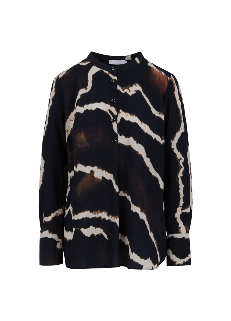 Coster Copenhagen  SHIRT IN NIGHT CLOUDS PRINT Shirt/Blouse Night clouds print - 924